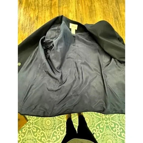 VINTAGE, 2PC- Women's Biz Suit, Navy, Worthington Petite, SZ 14,Work Wear,Office - Picture 7 of 16